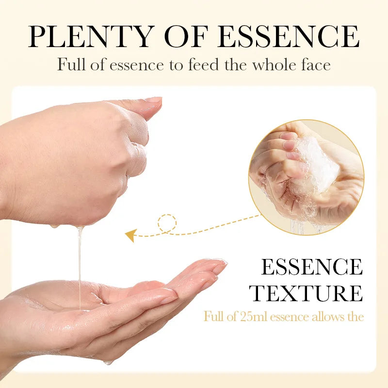 10/20/30pcs 24K Gold Vitamin C Hyaluronic Acid Face Mask Facial Moisturizing Firming Hydrating Facial Masks Skin Care Products