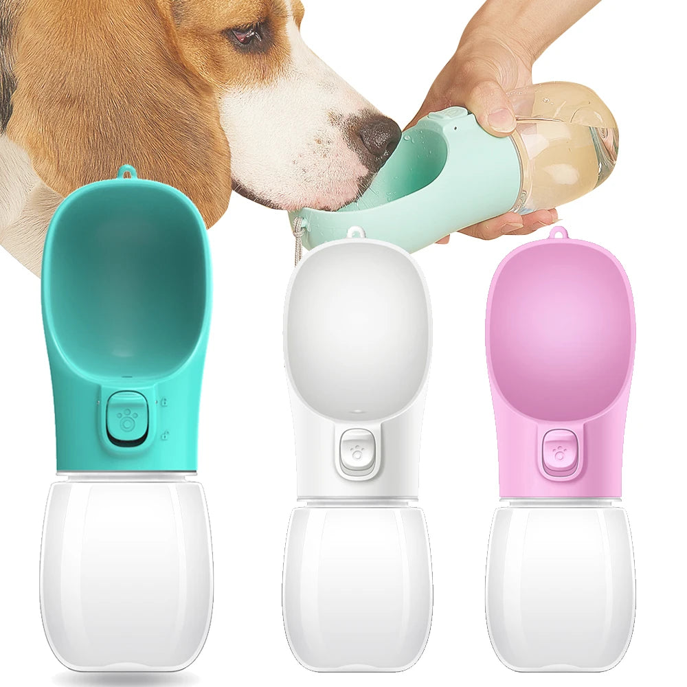 Portable Dog & Cat Water Bottle – Leakproof Travel Drinking Bottle