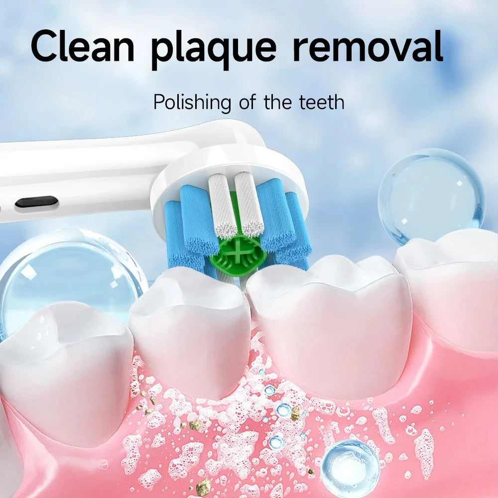 Compatible with Oral B electric toothbrush head p2/4000/3757/d12/3766 Braun replacement head universal